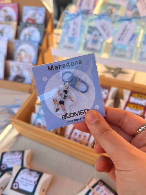 Producto - Mini llaverito Maradona