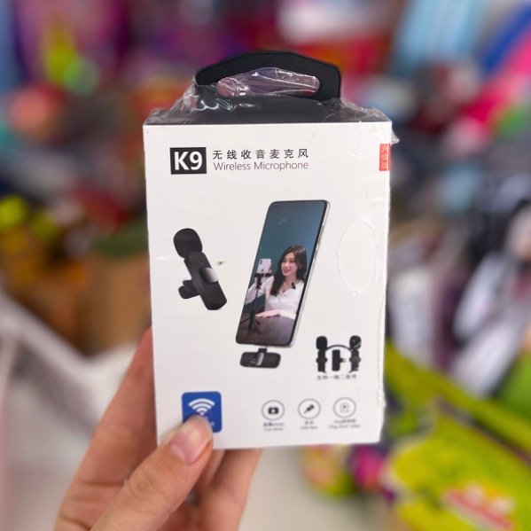 Producto - Micrófono de Radio Inalámbrico K9 Tipo C 5665