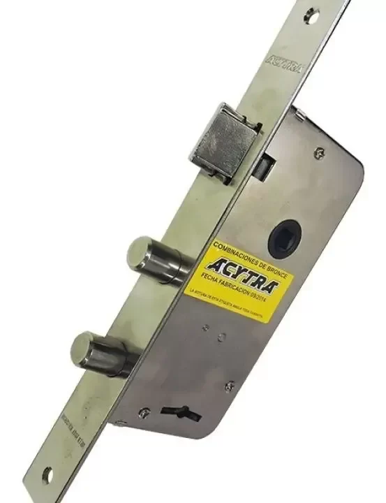 Producto - Cerrojo de Seguridad Acytra Doble Perno Caja 65 Art. 121