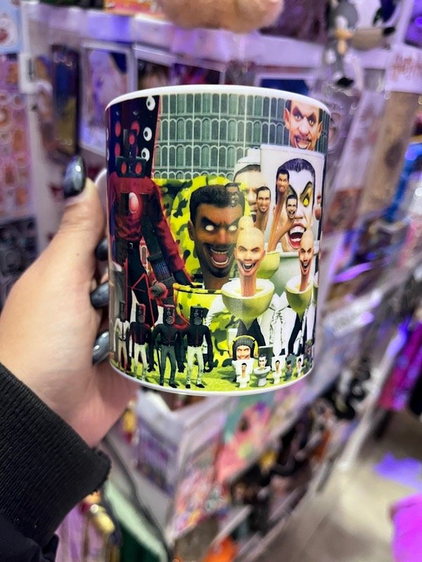 Producto - Taza polímero Skibidi Toilet