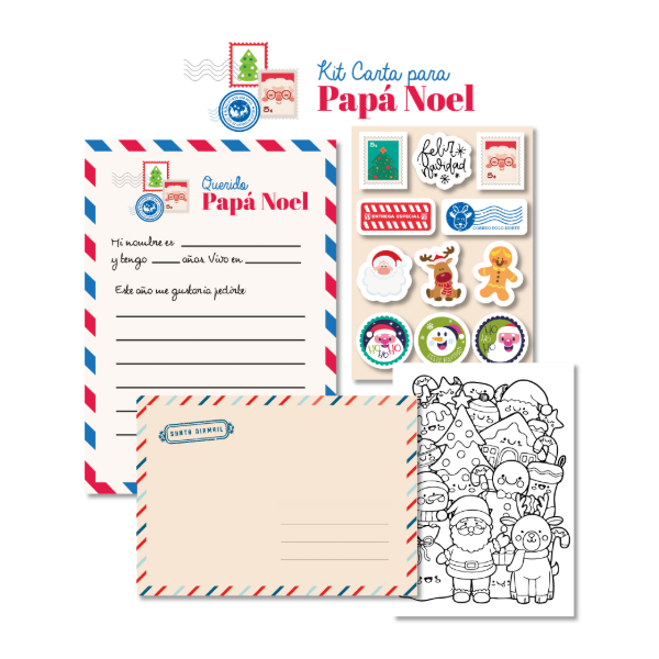 Producto - KIT CARTA PAPA NOEL