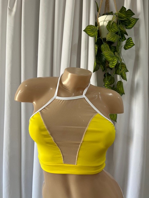 Producto - Top Olivia Amarillo