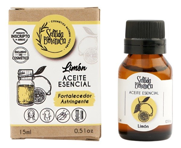 Producto - ACEITE ESENCIAL DE LIMÓN SENTIDA BOTÁNICA x 15 ml