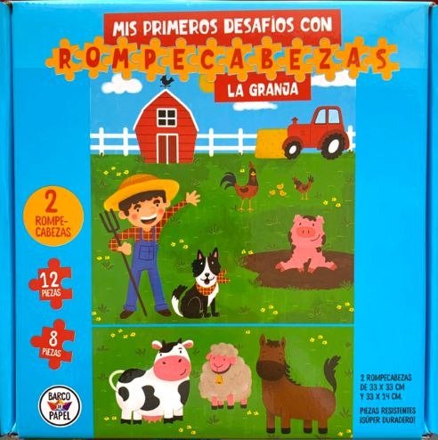 Producto - Rompecabezas La Granja 8 y 12 piezas