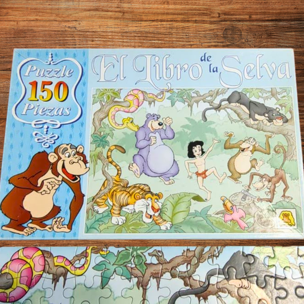 Producto - Puzzle Rompecabezas 150 Piezas El Libro De La Selva - ALMA CIRCULAR
