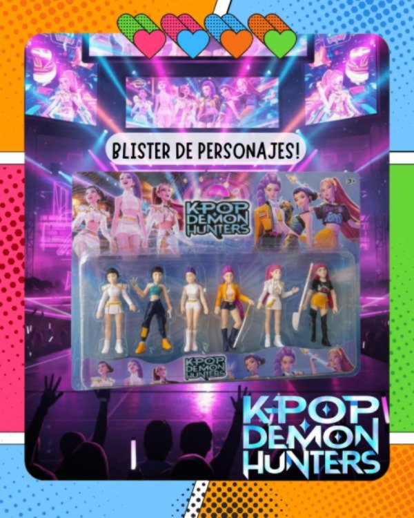 Producto - Blister Guerreras Kpop x6