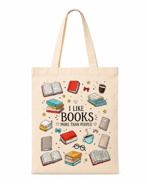 Producto - I LIKE BOOKS MORE THAN PEOPLE - 0