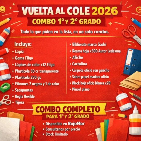Producto - COMBO PRIMARIA 3