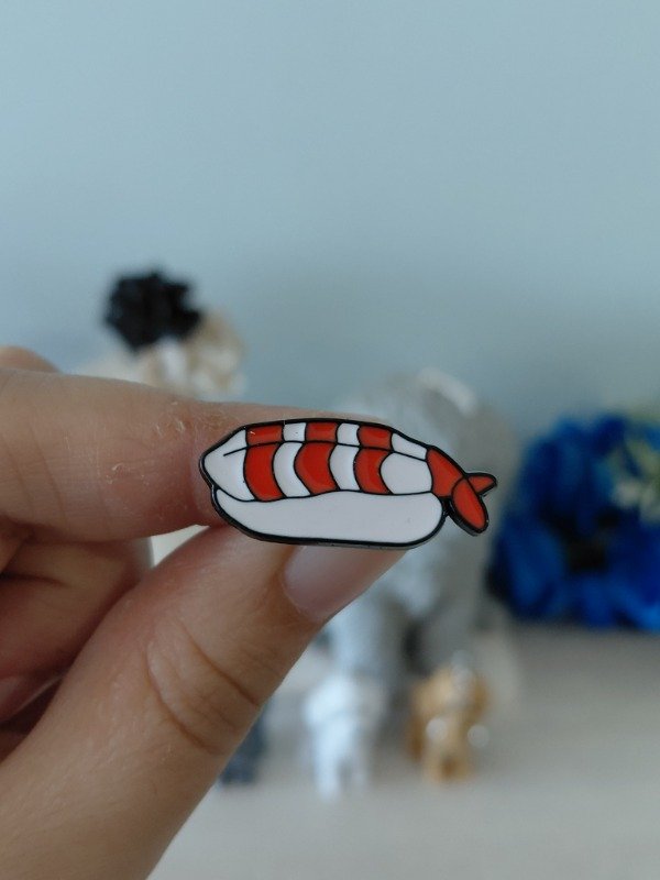 Producto - Pin metalizado - Sushi #2298