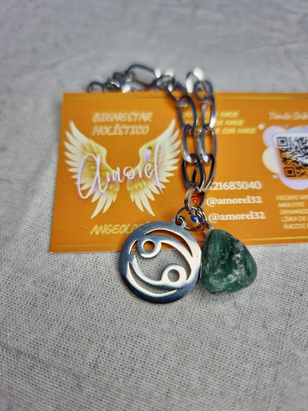 Producto - Pulsera Cancer Cuarzo Verde