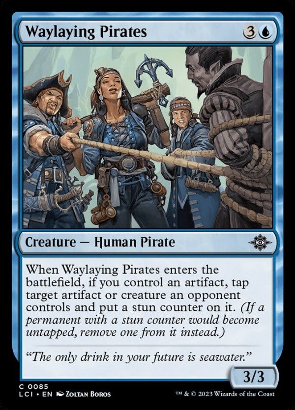Producto - Waylaying Pirates #85  Lost Caverns of Ixalan