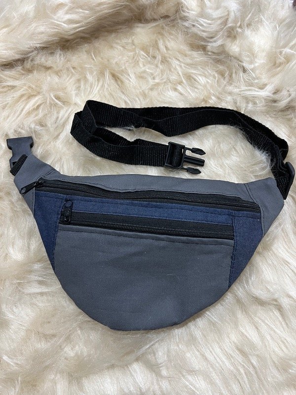 Producto - Riñonera Jean y gris