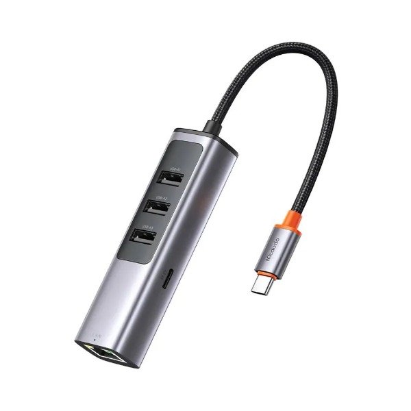 Producto - Mcdodo Hu 1120 USB C Multiport 5 En 1 Gris