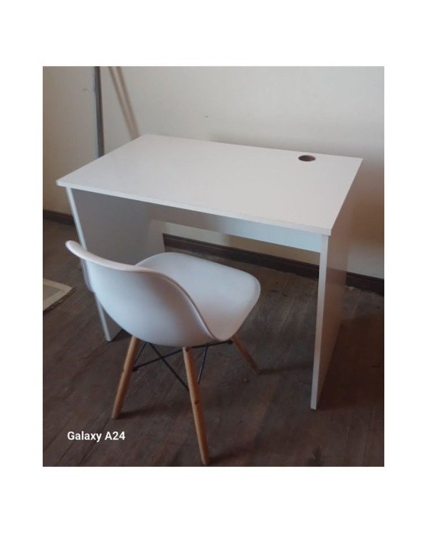 Producto - Escritorio de melamina con silla Eames / Hay 2 / 90x50 - 0