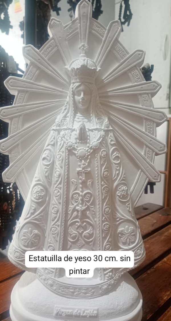 Producto - Luján 30 cm. de yeso - sin pintar