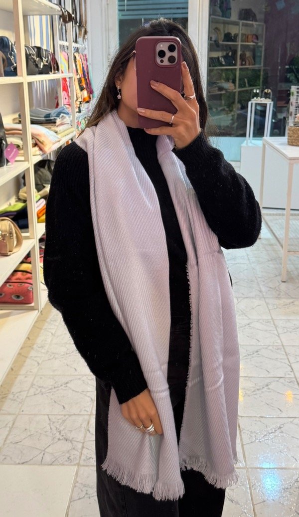Producto - Bufanda Gris Claro
