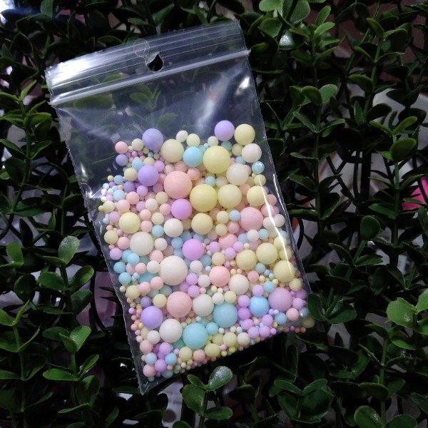Producto - MIX PERLAS PASTELES x 35 grs