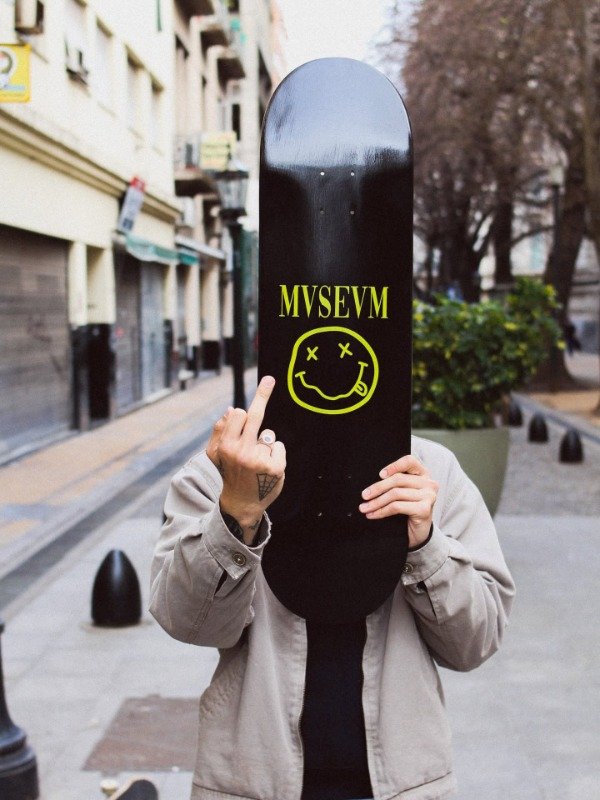 Producto - Tabla Skate Mvsevm Hard Maple Canadiense Premium - Nirvana ENVIO GRATIS - 2