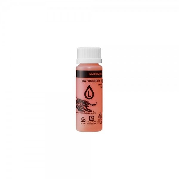 Producto - ACEITE MINERAL HIDRÁULICO SHIMANO DE BAJA VISCOSIDAD SM-LVOIL (100 ML) E31