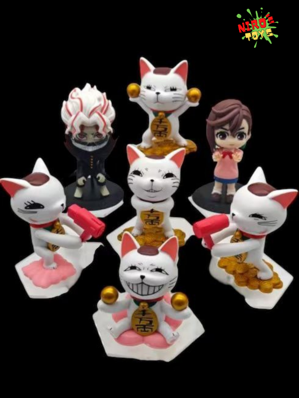 Producto - Da Da Da set x7 (9-11CM) - Figura Dan Da Dan - Nirostoys
