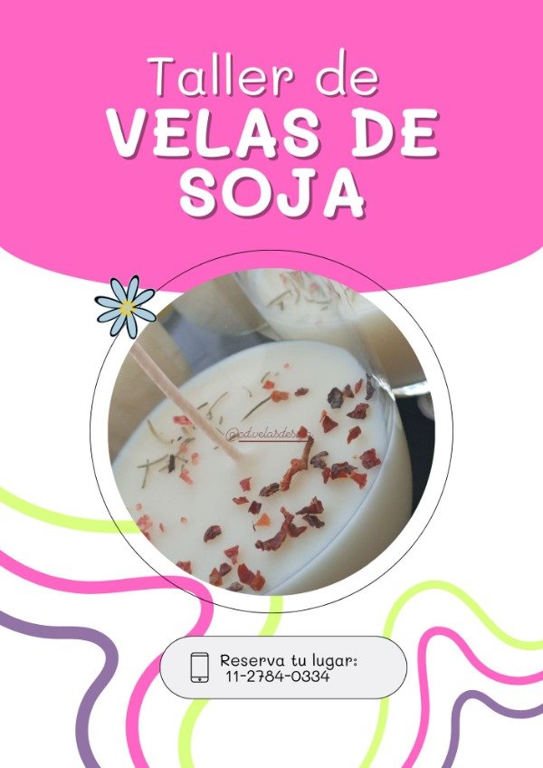 Producto - Taller de Velas de soja