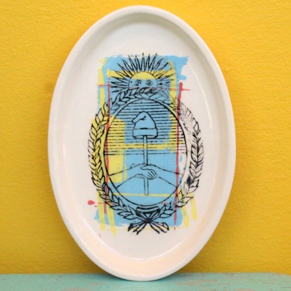 Producto - Cuadro Ovalado ESCUDO ARG