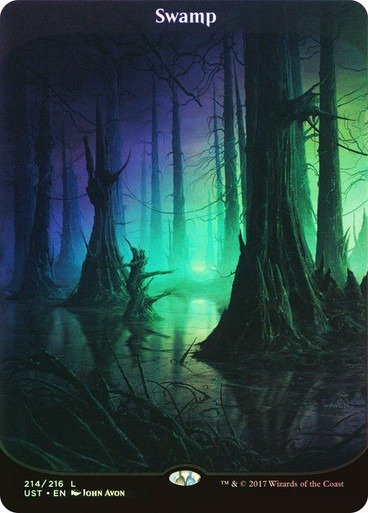 Producto - Swamp (#214) (Full Art Foil)
