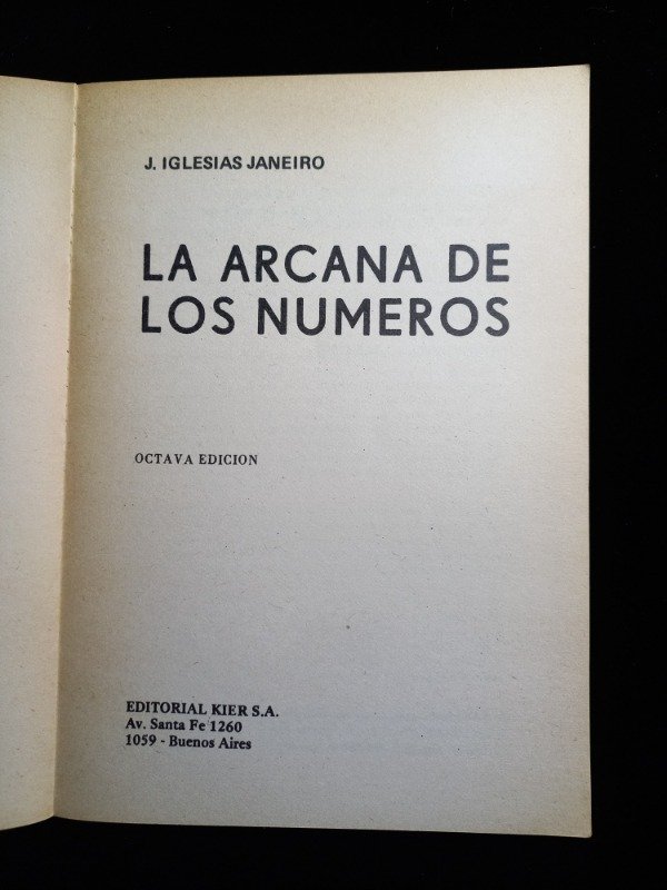 Producto - La Arcana de los numeros - 2