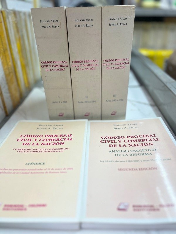 Producto - Código procesal civil y comercial de la nación comentado. Arazi Jojas - 2