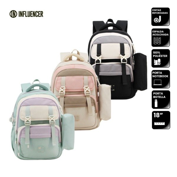 Producto - Mochila School18" con cartuchera