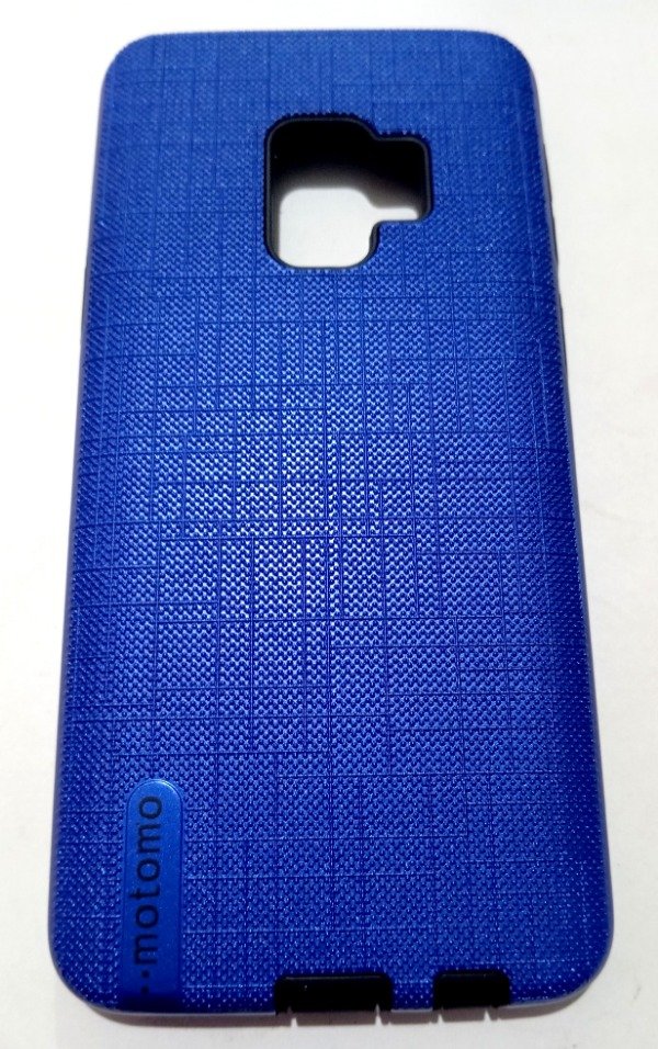 Producto - Funda Rigida Alto impacto Azul Texturizado para Samsung S9