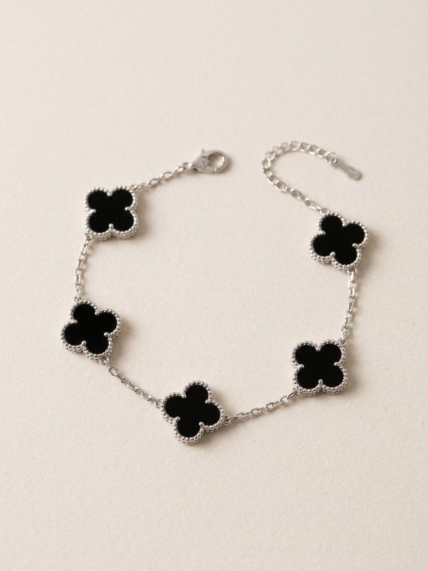 Producto - Pulsera Van Plata Negro - 0