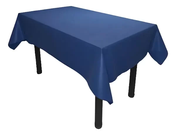 Producto - Mantel Azul Reutilizable 1.80x1.20 Mts Friselina Gruesa