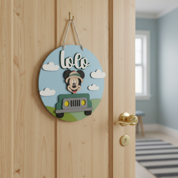 Producto - CARTEL MICKEY SAFARI JEEP