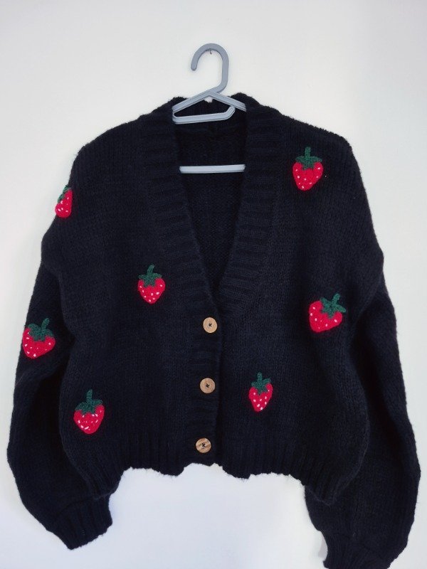 Producto - Cardigan Frutilla