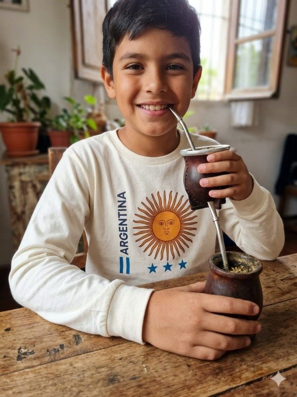 Producto - Remera Sol ARgentino