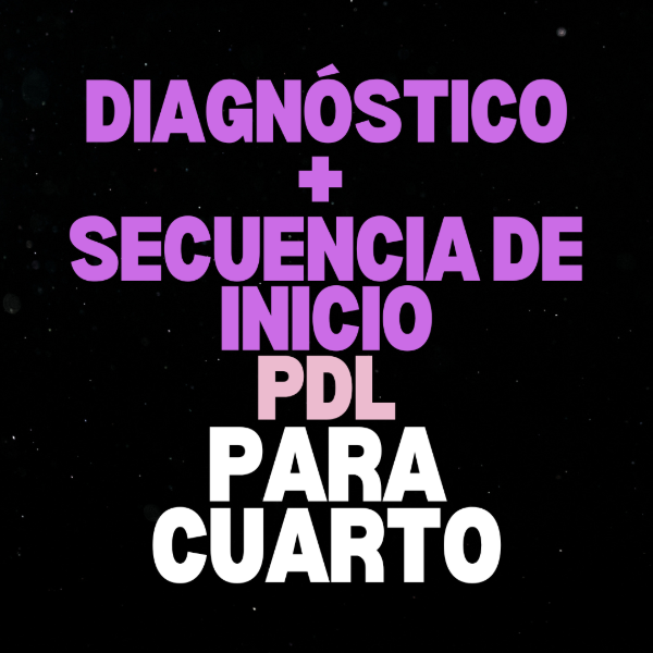 Producto - DIAGNÓSTICO Y SECUENCIA DE INICIO PDL CUARTO