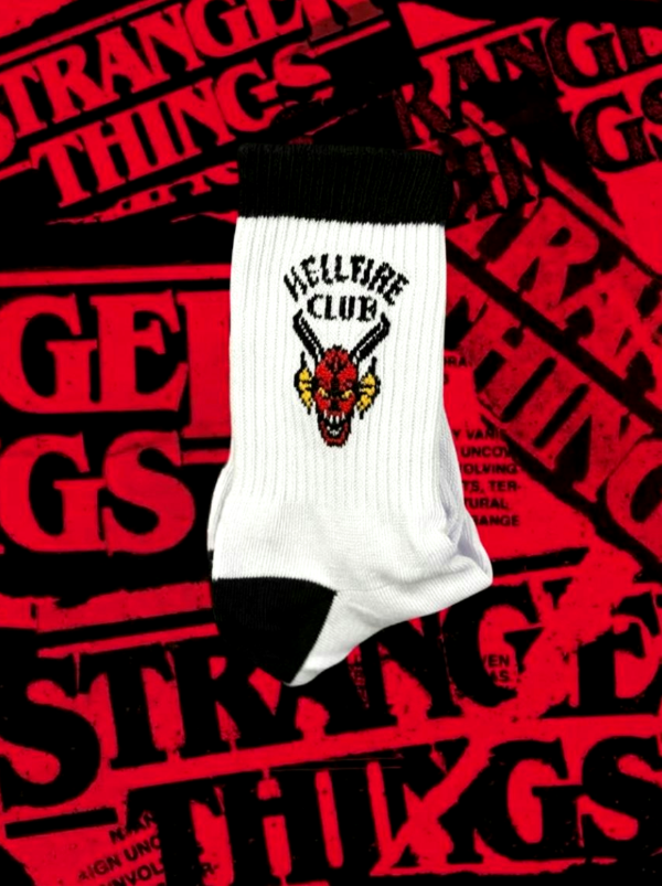 Producto - MEDIA 3/4 HELLFIRE - Blanca