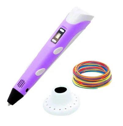Producto - Lapiz 3D impresora con filamentos LILA
