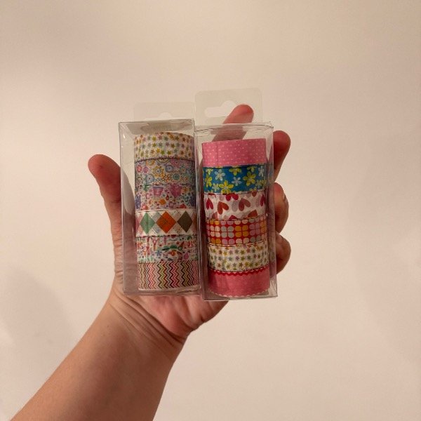 Producto - Cinta Washi Tape x 6 unidades Mix cute