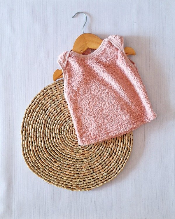 Producto - Chaleco CORDERITO (rosa)