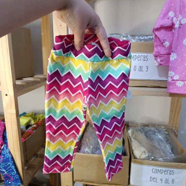 Producto - TALLE 1 - Calza de algodón estampada