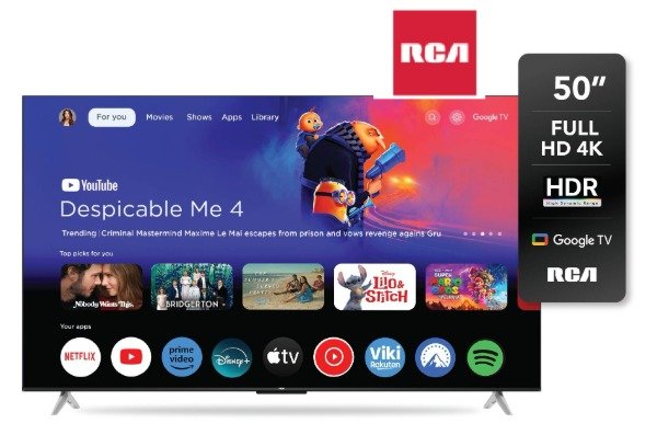 Producto - SMART TV RCA C50GL 100-F GOOGLE TV