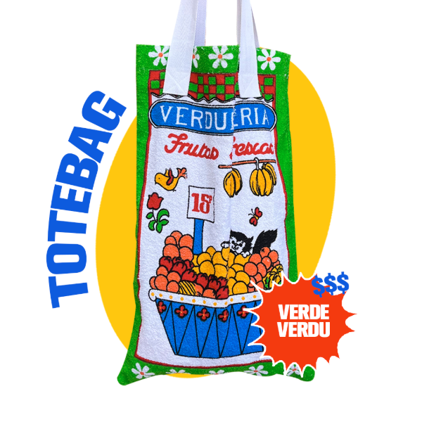 Producto - Totebag Verde Verdulería