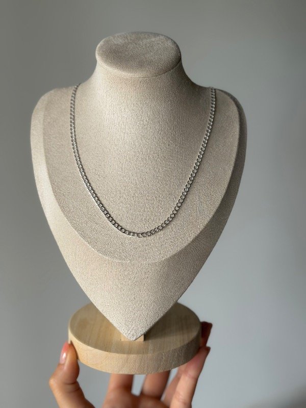 Producto - Cadena grumett hombre 55 cm