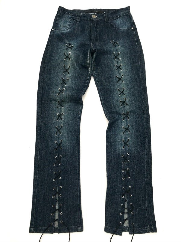 Producto - Eyelet oxide jeans UNISEX - 0