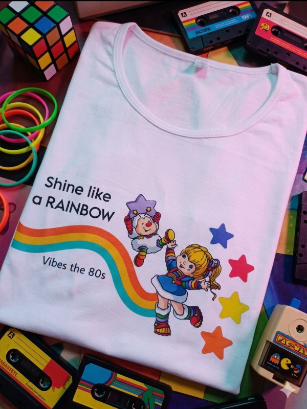 Producto - Remera Mujer Rainbow Brite Shine