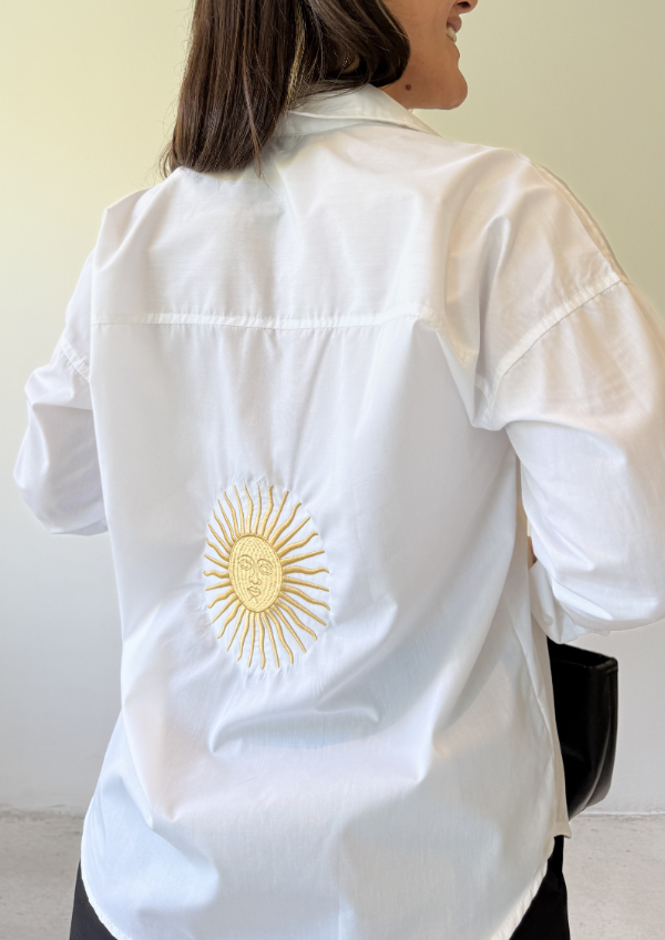 Producto - Camisa MURCIA [Bordada] - Blanco