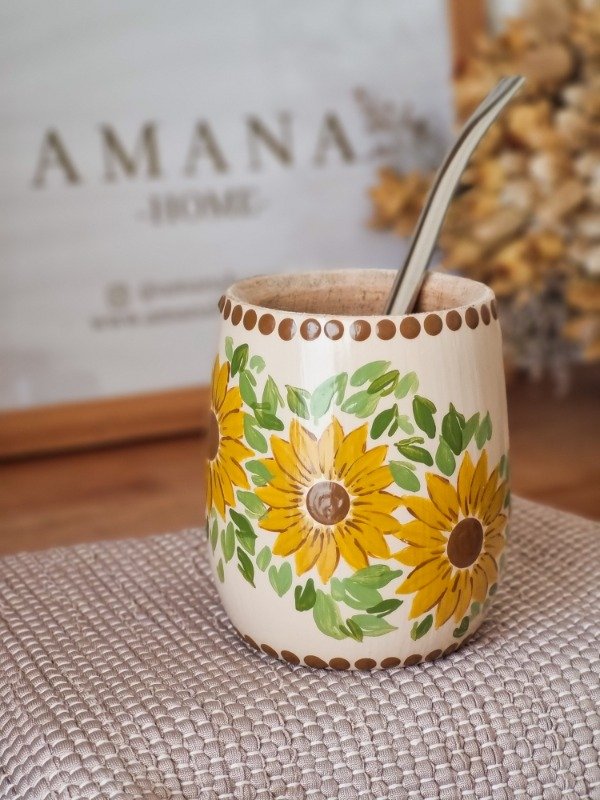Producto - Mate Girasoles