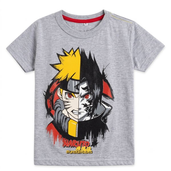 Producto - REMERA MANGA CORTA INFANTIL NARUTO SASUKE T.8